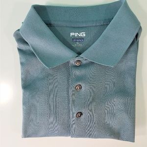 Ping Green Dry Fit Folf Polo  G916